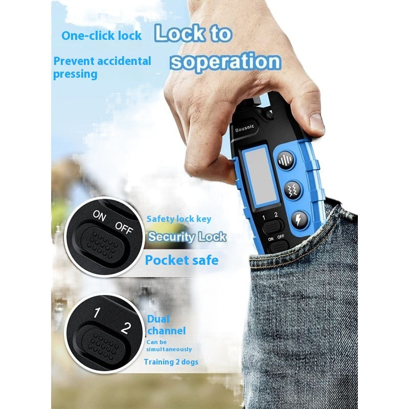 Electric Shock Collar Remote Control Training Bark Stopper