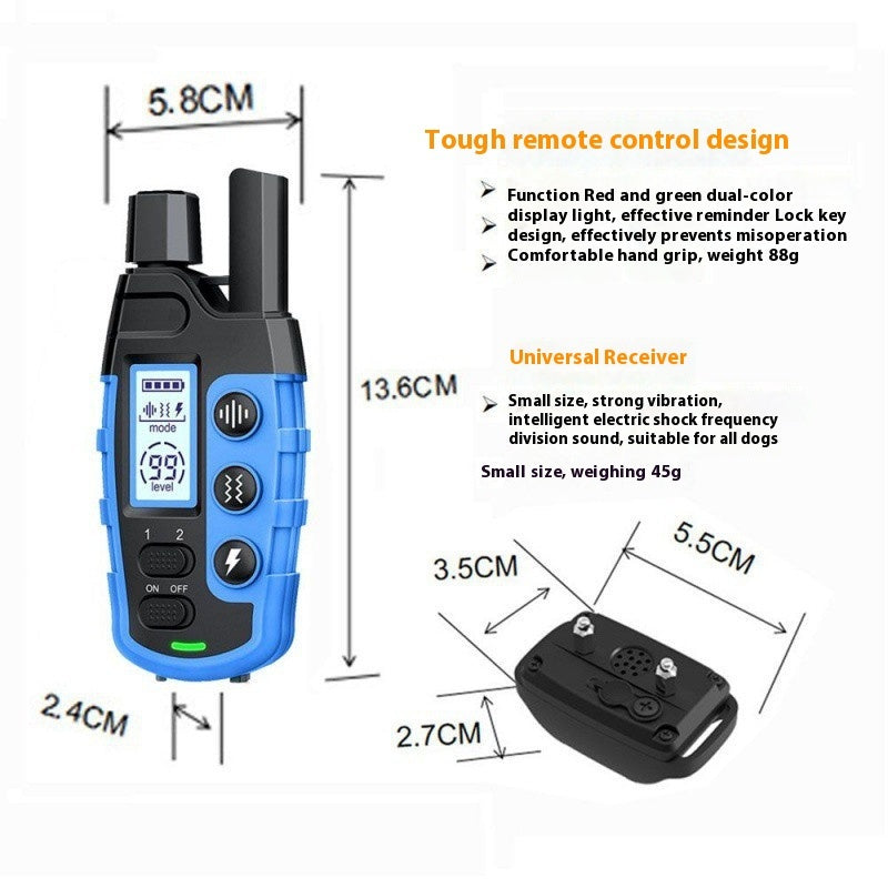 Electric Shock Collar Remote Control Training Bark Stopper