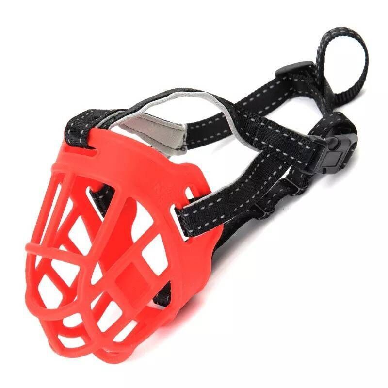 Silicone Pet Muzzle Dog Soft muzzle/Mask